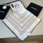 ch 110Original Small Fragrance 90cm Silk Square Towel [Chain Accessory] Made of top-q_1832