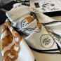 ch 110Original Small Fragrance 90cm Silk Square Towel [Chain Accessory] Made of top-q_4764