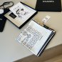 ch 110Original Small Fragrance 90cm Silk Square Towel [Chain Accessory] Made of top-q_7140