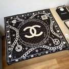 ch 110Original Small Fragrance 90cm Silk Square Towel [Chain Accessory] Made of top-q_7741