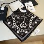 ch 110Original Small Fragrance 90cm Silk Square Towel [Chain Accessory] Made of top-q_7741