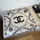 ch 110Original Small Fragrance 90cm Silk Square Towel [Chain Accessory] Made of top-q_7742