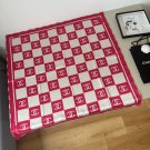 ch 110Original Small Fragrance 90cm Silk Square Towel [Checkerboard Double C] Made of_6610