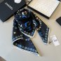 ch 110Original Small Fragrance 90cm Silk Square Towel [Double C Camellia] Made of top