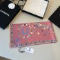 ch 110Original Small Fragrance 90cm Silk Square Towel [Double C Camellia] Made of top_7725