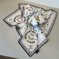 ch 110Original Small Fragrance 90cm Silk Square Towel [Double C Camellia] Made of top_7726