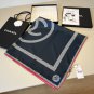 ch 110Original Small Fragrance 90cm Silk Square Towel [Letter Double C] Made of top-q