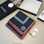 ch 110Original Small Fragrance 90cm Silk Square Towel [Letter Double C] Made of top-q