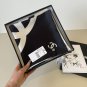 ch 110Original Small Fragrance 90cm Silk Square Towel [Letter Double C] Made of top-q_1325