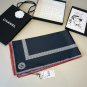 ch 110Original Small Fragrance 90cm Silk Square Towel [Letter Double C] Made of top-q_4234