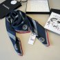ch 110Original Small Fragrance 90cm Silk Square Towel [Letter Double C] Made of top-q_4234
