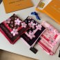 ch 110Ouyang Nana's same style, Lv's latest silk handkerchief - Takashi MurakamiThi