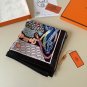 ch 110The Herm &Atilde;&uml; s handkerchief Silk Scarf Adventure is stunning, full of dreamy d