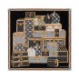 ch 110The Let's Go 90 handkerchief relies on silk screen printing technology to depic