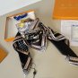 ch 110The Let's Go 90 handkerchief relies on silk screen printing technology to depic