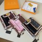 ch 110The Let's Go 90 handkerchief relies on silk screen printing technology to depic