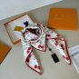 ch 110The LV x TM Monogram Cerise silk square scarf comes from the Louis Vuitton x Mu_3706
