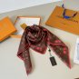ch 110The LV x TM Monogram Cerise silk square scarf comes from the Louis Vuitton x Mu_6164