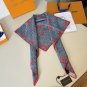 ch 110The LV x TM Monogram Cerise silk square scarf comes from the Louis Vuitton x Mu_6166