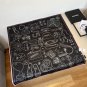 ch 110The original small fragrance 90cm silk square scarf is made of top-grade twill_5256