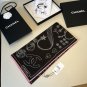 ch 110The original small fragrance 90cm silk square scarf is made of top-grade twill_5256