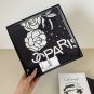 ch 110The original small fragrance 90cm silk square scarf is made of top-quality twil