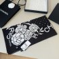 ch 110The original small fragrance 90cm silk square scarf is made of top-quality twil_6586