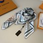 ch 110This Malles Merveilleures silk square scarf is inspired by late 19th century ad