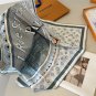 ch 110This Malles Merveilleures silk square scarf is inspired by late 19th century ad