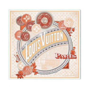 ch 110This Malles Merveilleures silk square scarf is inspired by late 19th century ad_1255