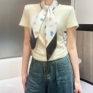 CHAMEL [Xiaoxiang Bow 90] Silk Square Scarf Recommended for VIP Sale, Be Fast to Start_2457