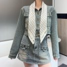 Chanel~~Children's Fun Letters~~Spring New Collection90  90 diagonal silkDichrois