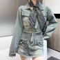 Chanel~~Children's Fun Letters~~Spring New Collection90  90 diagonal silkDichrois_2855