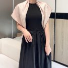 Chanel~Camellia series silk handkerchiefClassic Camellia Mountain Double C Combinati_3385