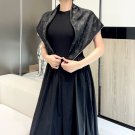 Chanel~Camellia series silk handkerchiefClassic Camellia Mountain Double C Combinati_3386