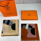 cial approval 185H family's 135cm velvet square scarf for spring and summer of 25 ye_6723