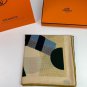 cial approval 185H family's 135cm velvet square scarf for spring and summer of 25 ye_7982