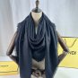 cial approval 16525 new models of FF gold and silver silk jacquard shawlSize 140x