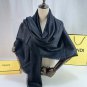 cial approval 16525 new models of FF gold and silver silk jacquard shawlSize 140x