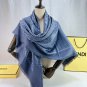cial approval 16525 new models of FF gold and silver silk jacquard shawlSize 140x_1466