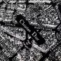 Dior  Paris Map Gold Size 110  110Double sided same color velvet handkerchiefS_1429