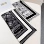 Dior  Paris Map Gold Size 110  110Double sided same color velvet handkerchiefS_1429