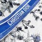 Dior Printed Square Towel 18mm Top Grade Silk Double sided Same Color PrintingIs thi_797