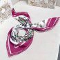 Dior Printed Square Towel 18mm Top Grade Silk Double sided Same Color PrintingIs thi_2468