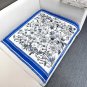 Dior Printed Square Towel 18mm Top Grade Silk Double sided Same Color PrintingIs thi_2469