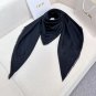 Dior's popular arrival [silver letter square scarf 140] original 11 customization, fi