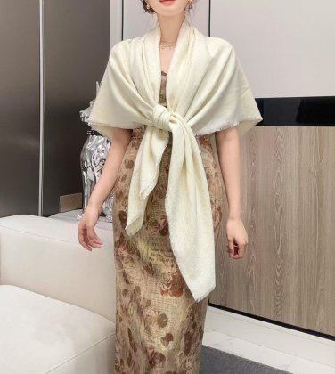 Dior's popular arrival [silver letter square scarf 140] original 11 customization, fi_3836