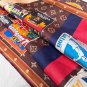ELYSEE PALACE HOTELSQUARE 90 square scarf18mm premium silk double-sided same color