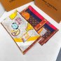 ELYSEE PALACE HOTELSQUARE 90 square scarf18mm premium silk double-sided same color_2424