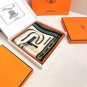 Equestrian Key 90 Square Scarf -24 Early Spring New Product~Hermes~Hand rolled twi